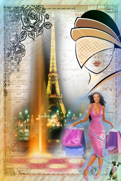 Shopping in Paris- Combinazione di moda
