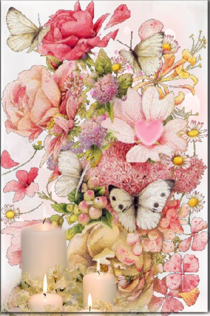 Flower embroidery- Modekombination