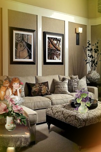Living room 4- Fashion set