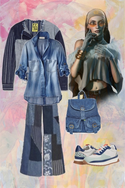 Jeans girl- Модное сочетание