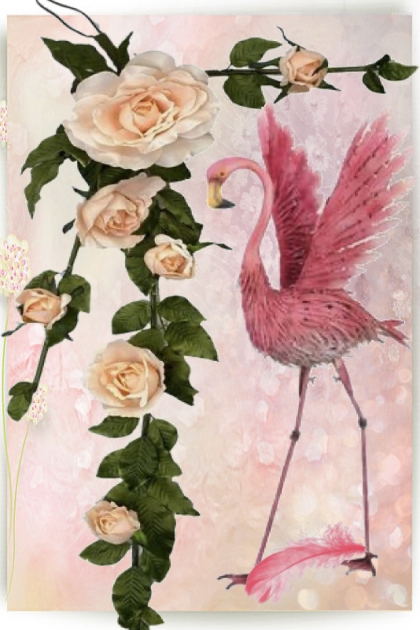Pink flamingo- Kreacja