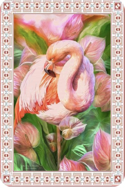 Pink flamingo 2- Kreacja