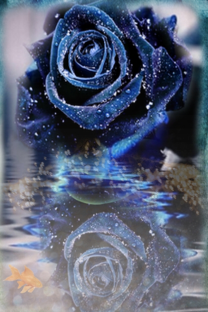 Blue rose 2- Modna kombinacija