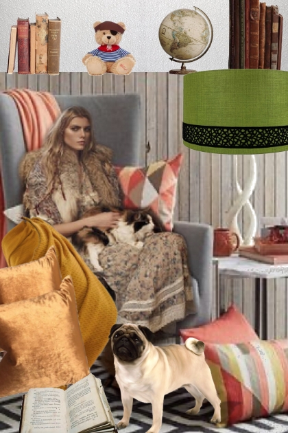 My cat and dog- Combinazione di moda