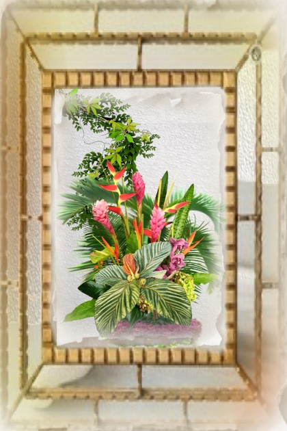 Tropical plants 2- Fashion set