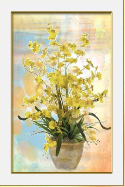 Yellow flowers 4- Combinazione di moda