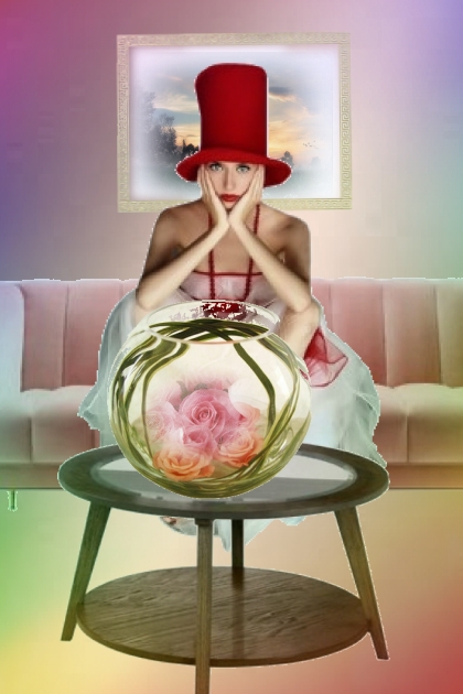 Roses in a sphere- Fashion set