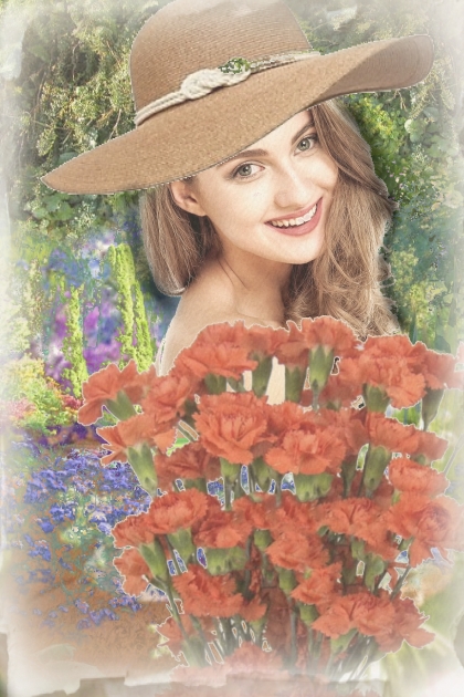 Lovely flowers- Combinazione di moda