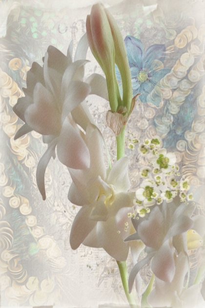 The charm of lilies- Modna kombinacija