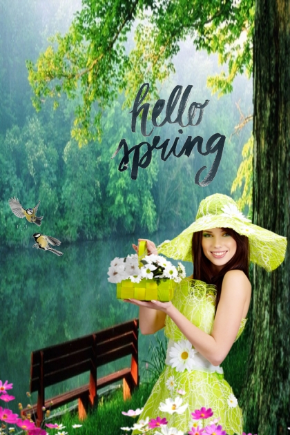 Hello spring!- Fashion set