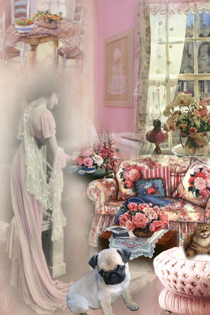 Lady's boudoir- Fashion set