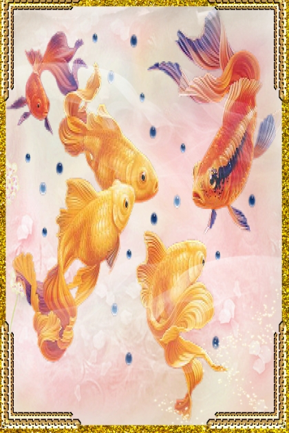 Gold fish- Fashion set