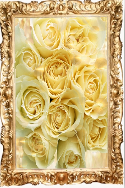 Cream roses