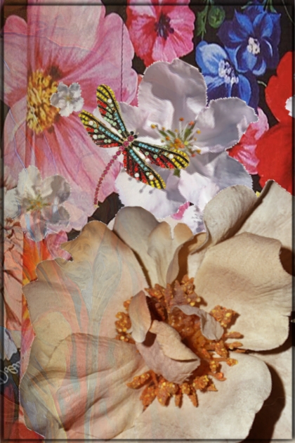 Flower collage 3