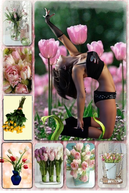 Tulips variety- Модное сочетание