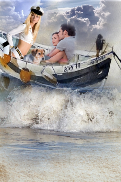 Three people in a boat to say nothing of the dog- Fashion set