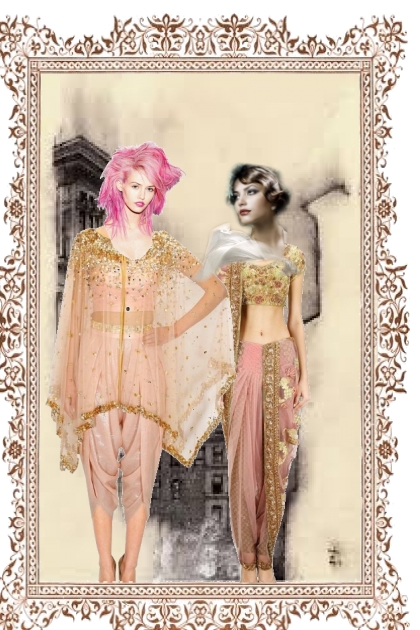 Oriental costumes- Modekombination