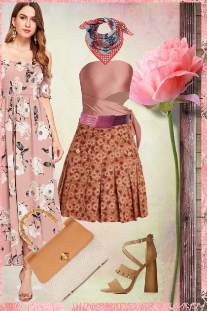 Shades of pink 4- combinação de moda