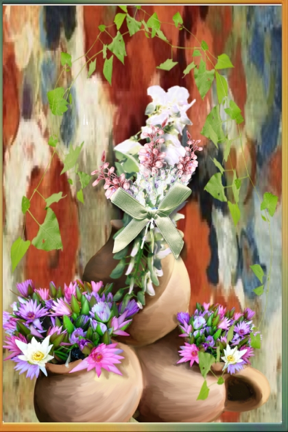 Flower pots 2- Combinaciónde moda
