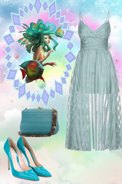 Mermaid outfit- Fashion set