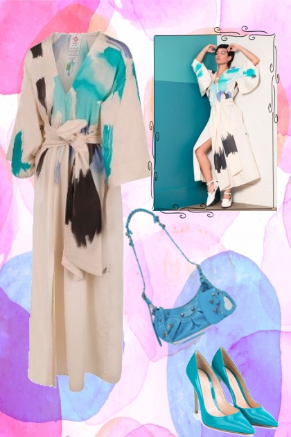 Batik dress- Combinazione di moda