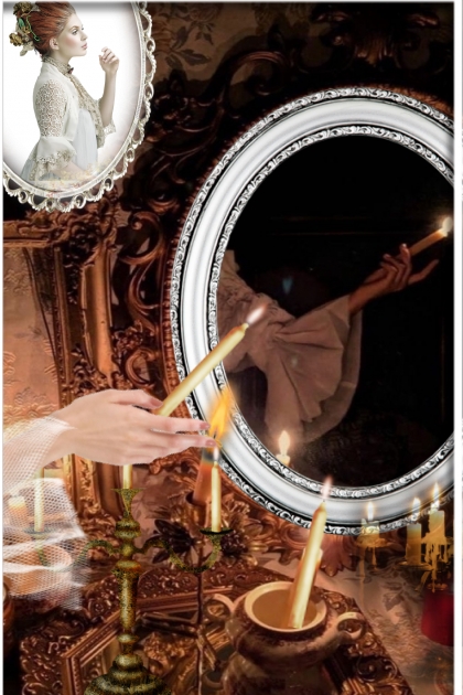 Candles and mirrors- Combinazione di moda
