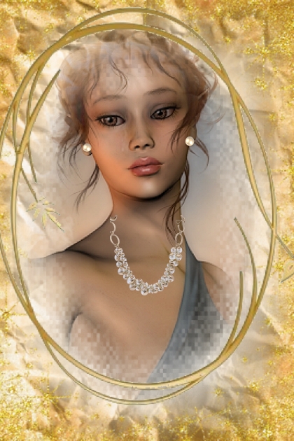 Lady in pearls - Modna kombinacija
