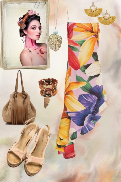 Bright summer outfit 2- Combinazione di moda
