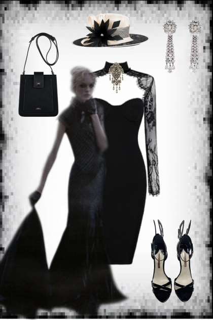Little black dress 4- combinação de moda