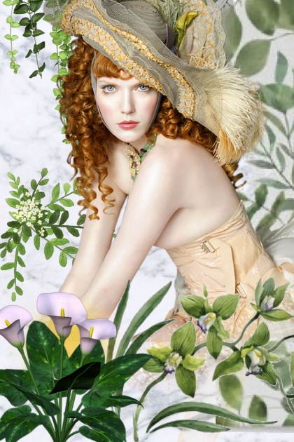 Redhaired beauty- Fashion set