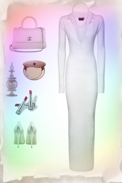 White dress 2- Modna kombinacija