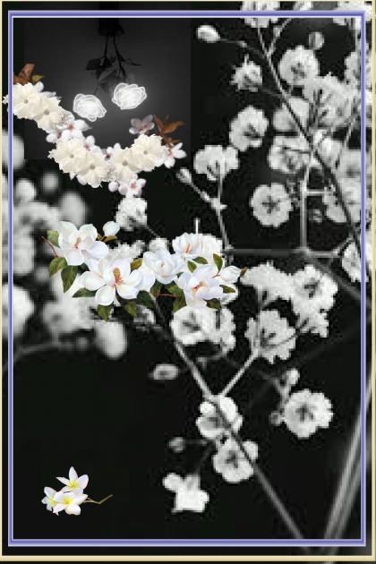 White blossom- Модное сочетание