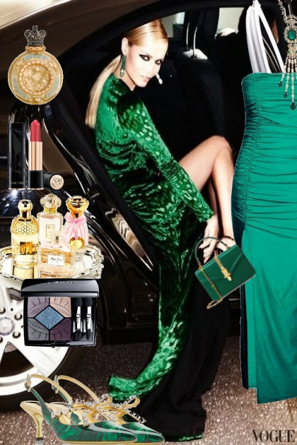 Emerald green 4- Модное сочетание
