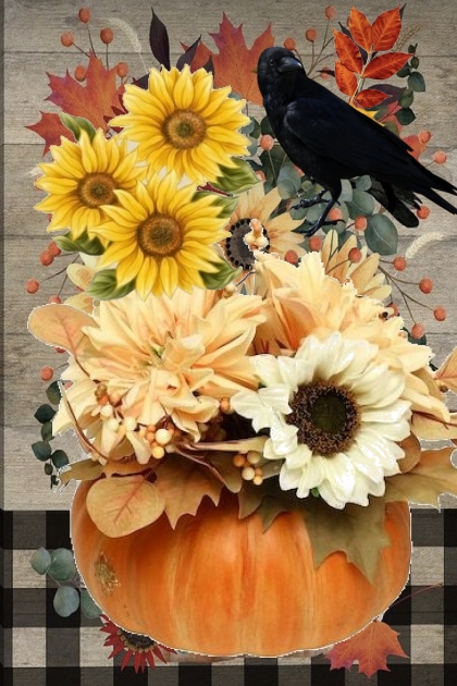 Autumn bouquet- Модное сочетание