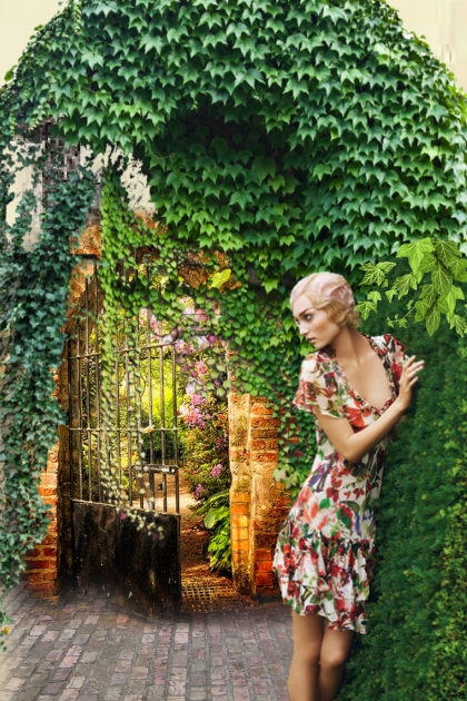 Gate to the secret garden- Combinaciónde moda