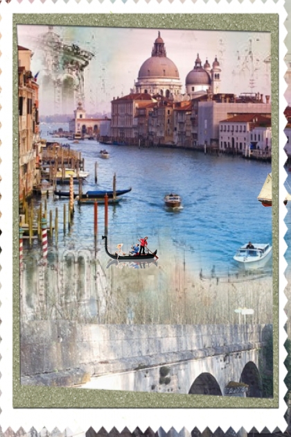 Venice sights- combinação de moda