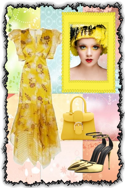 Yellow outfit- Modna kombinacija