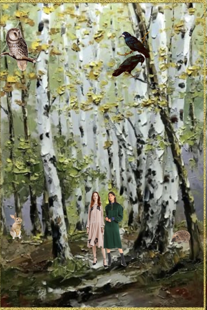 Forest path 2- Combinazione di moda