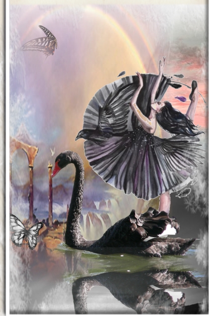 Black swan dance- Modna kombinacija