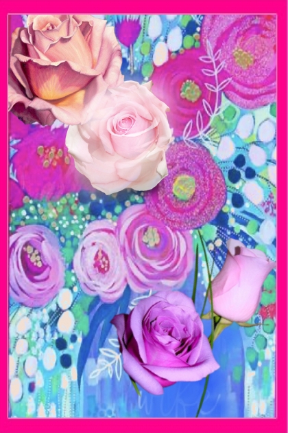 Rose panel- Combinazione di moda