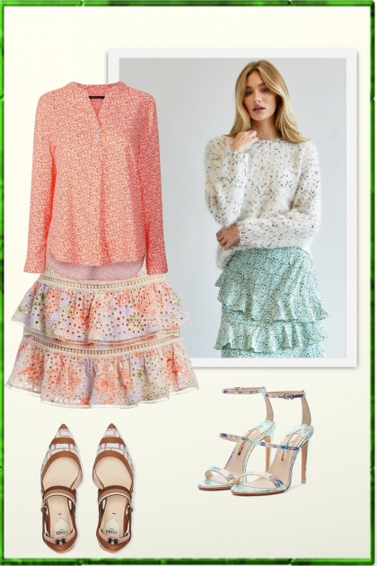 Outfits with patterns- Modna kombinacija