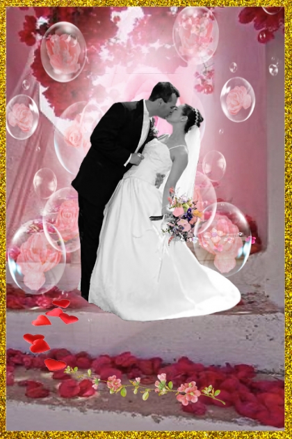 Wedding kiss- Combinazione di moda