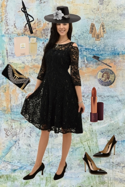 Black lace 2- Модное сочетание