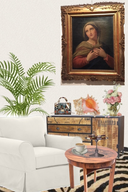 A corner of the sitting room- Modna kombinacija