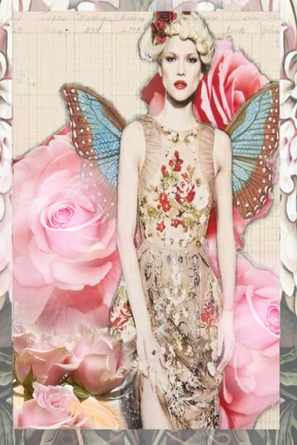 Fairy of roses- Combinazione di moda