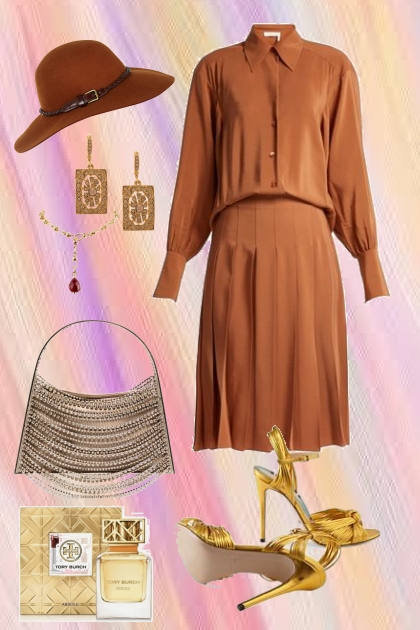Terracotta elegance- Modna kombinacija