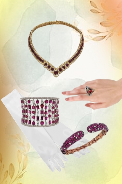 Ruby jewels- Combinazione di moda