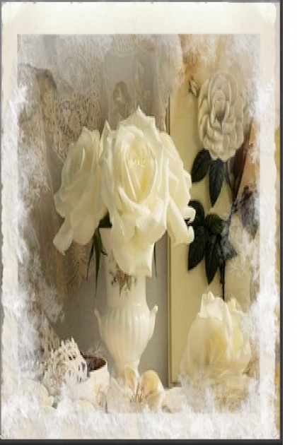 White roses 22- Fashion set
