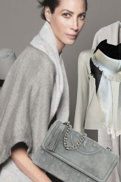 Elegant grey 3- Combinazione di moda