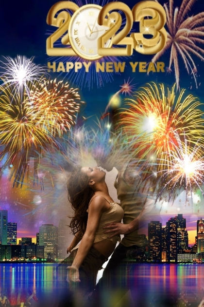 New Year kiss- Modna kombinacija
